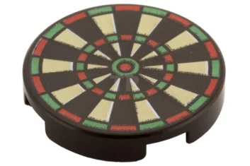 LEGO Tile 2 x 2 Round with Bottom O and Dart…