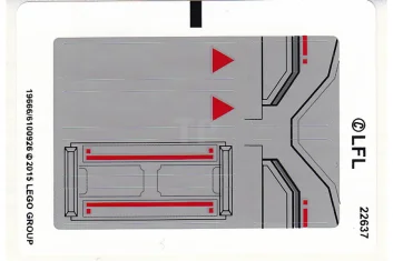 LEGO Sticker for Set 75082