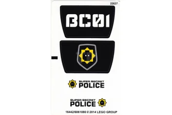 LEGO Sticker for Set 70819