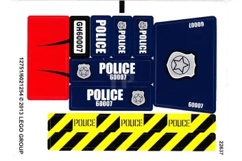 LEGO Sticker for Set 60007