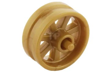 LEGO Wiel 15mm D. x 6mm City Motorfiets