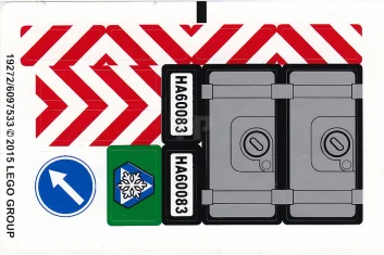 LEGO Sticker for Set 60083