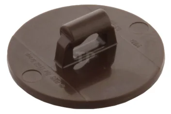 LEGO Shield Round with Stud and Dragon Knots Pattern