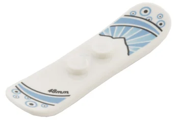 LEGO Snowboard 6L con motivo a strisce e cerchi