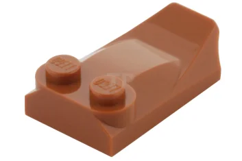 LEGO Mattone, modificato 2 x 3 x 2/3 Due borchie, estremità…