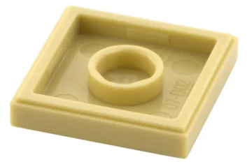 LEGO Tile 2 x 2 with Map Treasure Chest Pattern