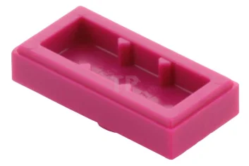 LEGO Plate, Modified 1 x 2 with 1 Stud with Groove…