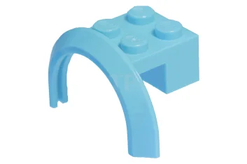 LEGO Vehicle, Mudguard 4 x 2 1/2 x 1 2/3 with…