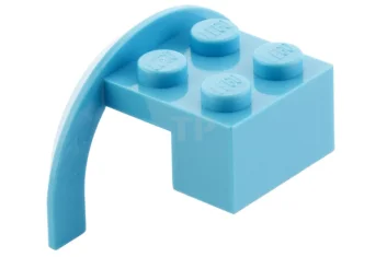 LEGO Vehicle, Mudguard 4 x 2 1/2 x 1 2/3 with…