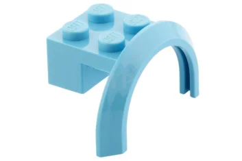 LEGO Vehicle, Mudguard 4 x 2 1/2 x 1 2/3 with…
