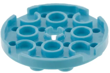 LEGO Plate, Round 4 x 4 with Hole