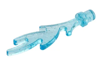 LEGO Wave Rounded with Base Rim (Castle Dragon Flame, Seaweed, Water)