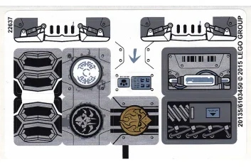 LEGO Sticker for Set 70223