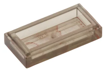 LEGO Tegel 1 x 2 met hangslot, hoofdmasker en "ML-FILE" patroon