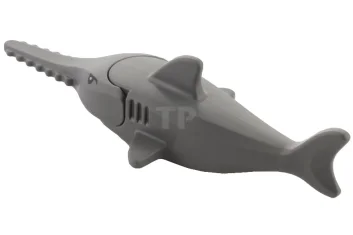 LEGO Motif de poisson-scie avec branchies et yeux (Assemblage complet).