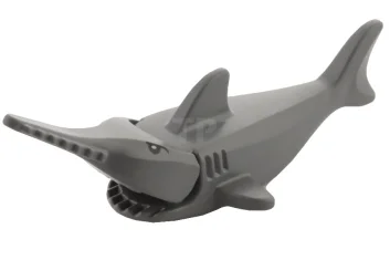 LEGO Motif de poisson-scie avec branchies et yeux (Assemblage complet).