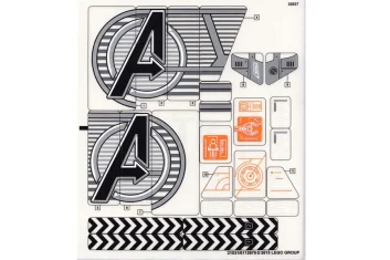 LEGO Pegatina para Set 76038