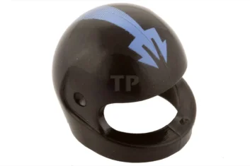 LEGO Minifig, Headgear Full-face Helmet with Trident Pattern