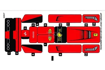 LEGO Sticker for Set 75899