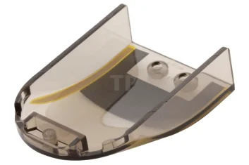 LEGO Windscherm 6 x 4 x 1 gebogen met zwart en…