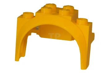 LEGO Vehicle, Mudguard 4 x 2 1/2 x 2 1/3 with…