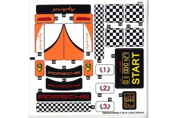 LEGO Sticker for Set 75912 - Sheet 2