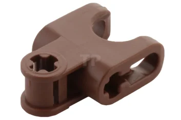 LEGO Technic, Achsverbinder 2 x 3 mit Kugelpfanne, offene untere Achslöcher