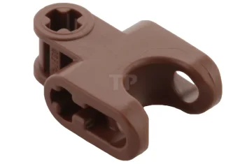 LEGO Technic, Achsverbinder 2 x 3 mit Kugelpfanne, offene untere Achslöcher