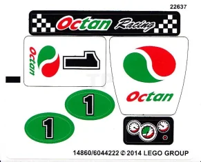 LEGO Sticker for Set 60053