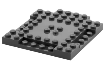 LEGO Brick, Modified 8 x 8 with 1 x 4 Indentations…