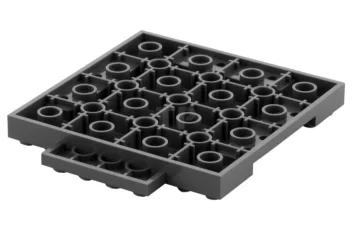 LEGO Brick, Modified 8 x 8 with 1 x 4 Indentations…