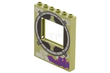 LEGO Pannello 1 x 6 x 6 con finestra con apertura…