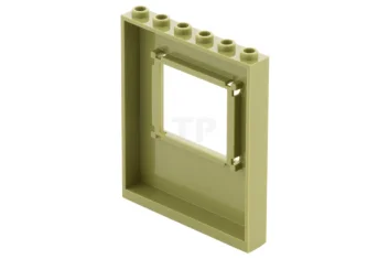 LEGO Pannello 1 x 6 x 6 con finestra con apertura…
