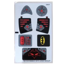LEGO Sticker for Set 76027