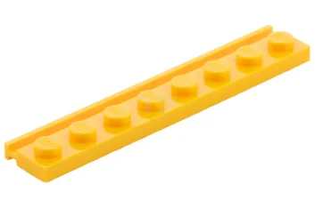 LEGO Plate 1 x 8 with Door Rail