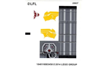 LEGO Sticker for Set 75048
