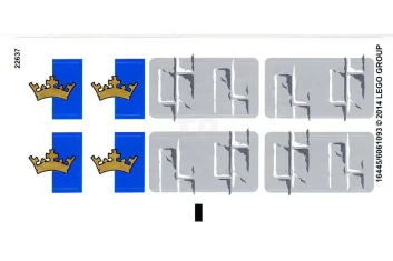 LEGO Sticker for Set 70806