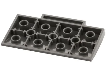 LEGO Slope, Curved 5 x 8 x 2/3 with Wood Panel…