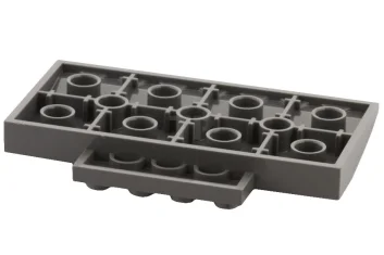 LEGO Slope, Curved 5 x 8 x 2/3 with Wood Panel…