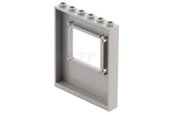 LEGO Panel 1 x 6 x 6 with Window with Fleur…