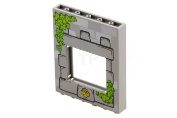 LEGO Panel 1 x 6 x 6 with Window with Fleur…