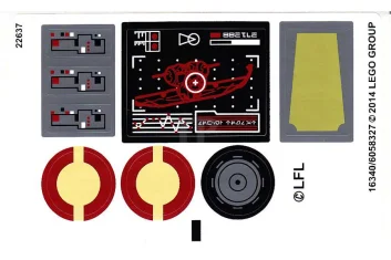 LEGO Sticker for Set 75043