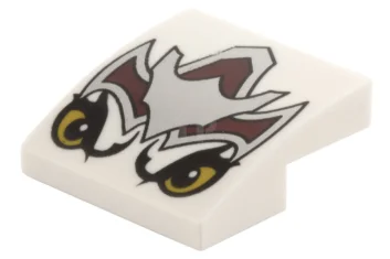 LEGO Pendenza 2 x 2 x 2/3 curvo con motivo a…