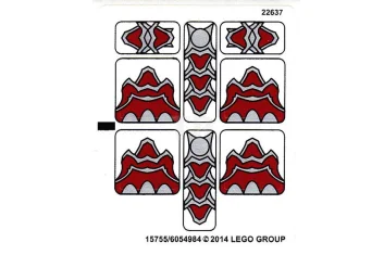 LEGO Sticker for Set 70127