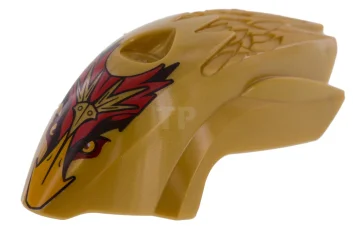 LEGO Flywheel Fairing Bird Shape with Fluminox Pattern