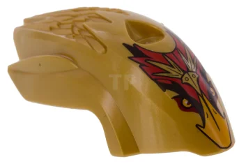 LEGO Flywheel Fairing Bird Shape with Fluminox Pattern