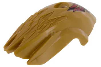 LEGO Flywheel Fairing Bird Shape with Fluminox Pattern