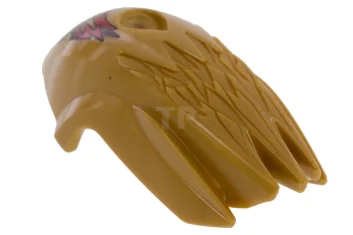 LEGO Flywheel Fairing Bird Shape with Fluminox Pattern