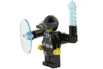 LEGO Agent Curtis Bolt Complete - No Sticker on Shield