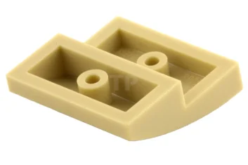 LEGO Slope 2 x 2 x 2/3 Curved with Lion Face…